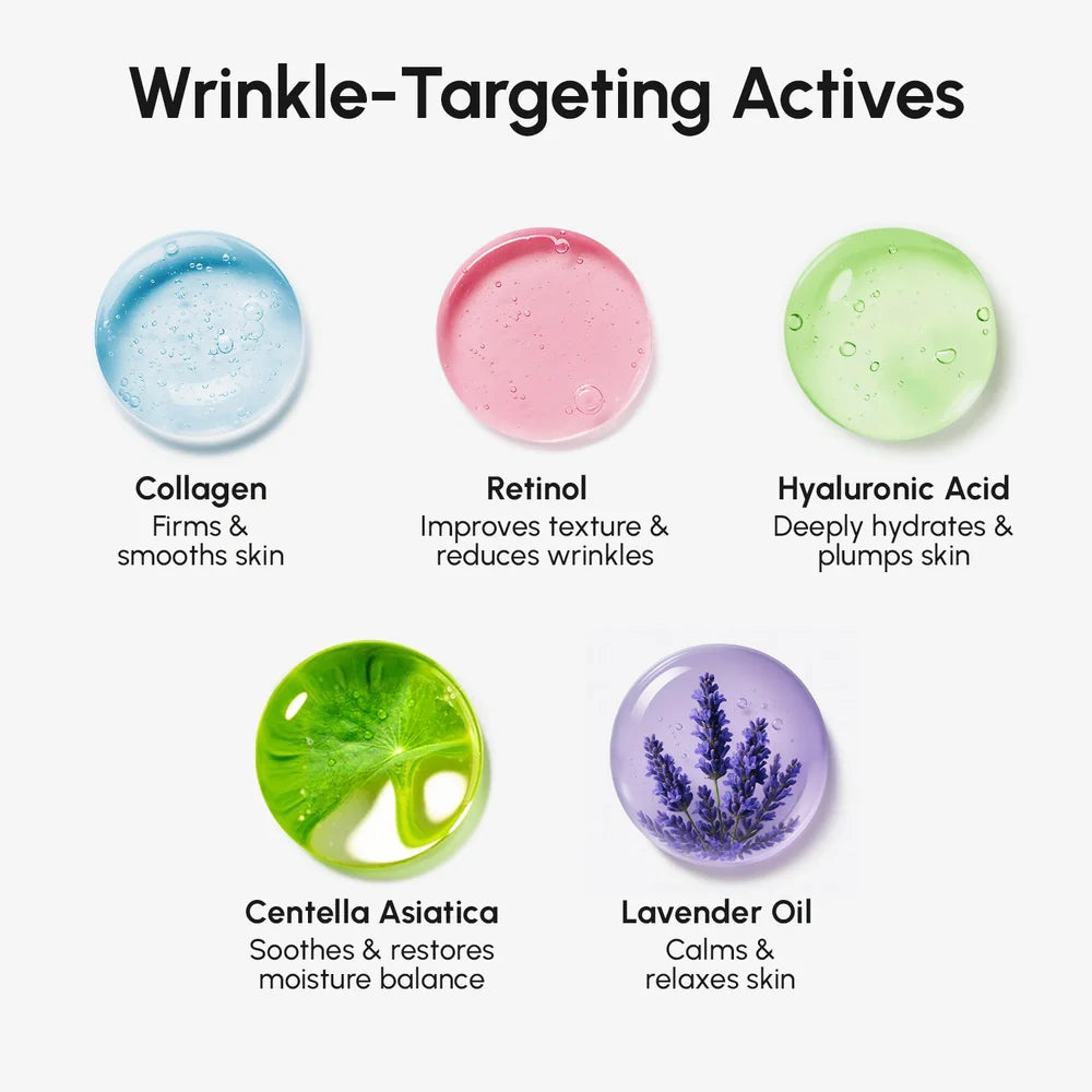 Collagen Forehead Wrinkle Patches Anti-Aging Treatment (30 patches)