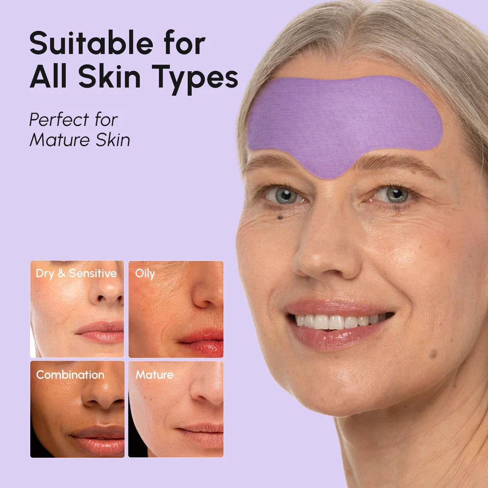 Collagen Forehead Wrinkle Patches Anti-Aging Treatment (30 patches)